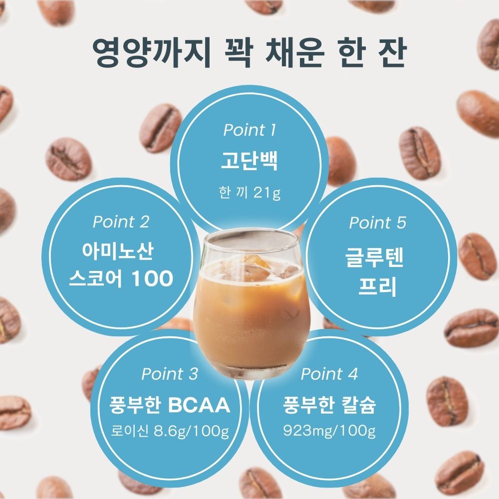 【기간 한정】LactoZero 웨이 프로틴(WPC)아이스커피 맛