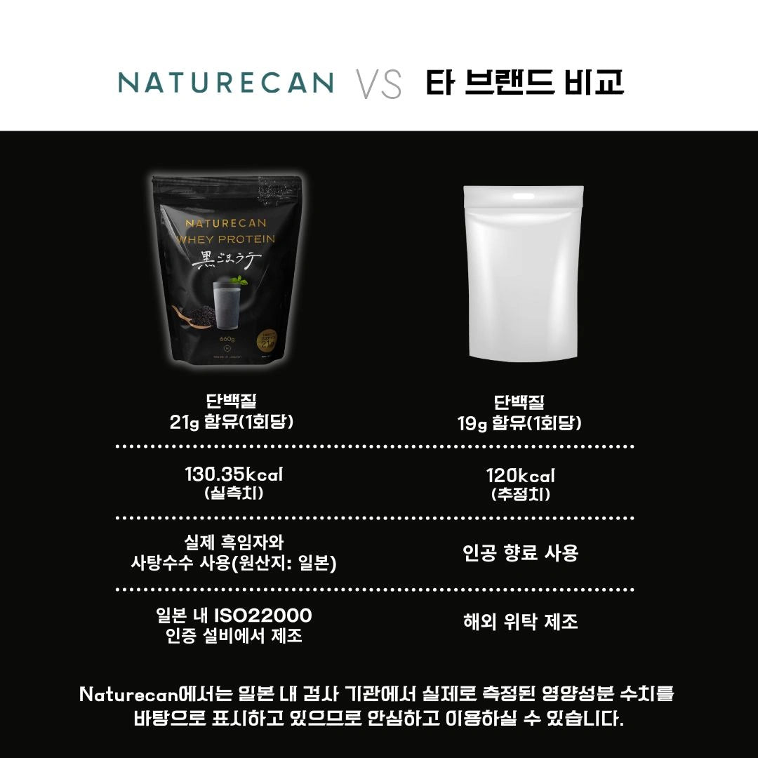 웨이 프로틴(WPC) 흑임자 라떼